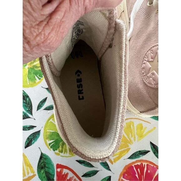 Converse Chuck Taylor Women”s Suede All StarHigh Tops Mauve sz 9 - Picture 7 of 15